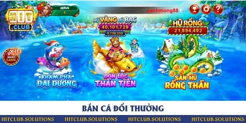 Bắn cá đổi thưởng